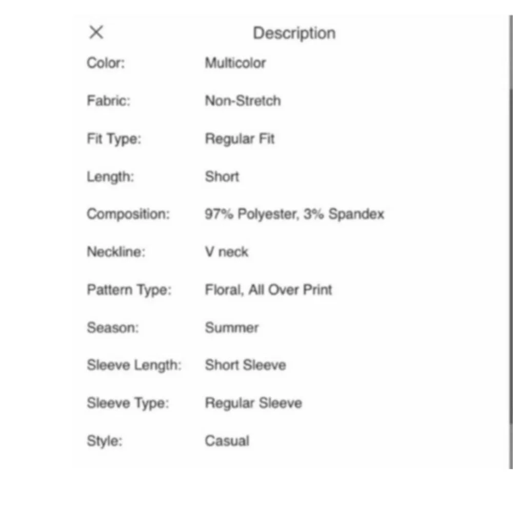 V NECK FLOWER PRINT A LINE DRESS - Picture 7 of 9